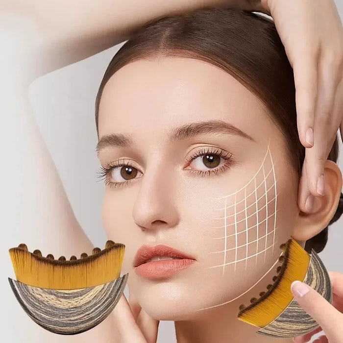 Lymphatic Contour Facial Massage Brush