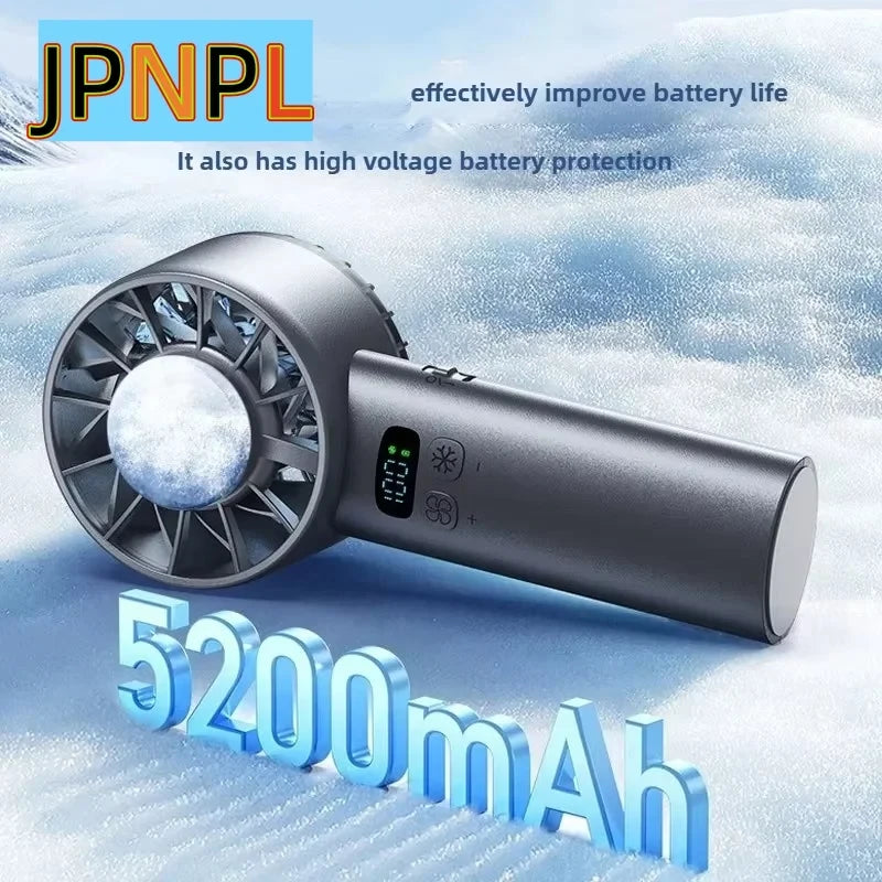Portable Ice Compress Handheld Fan