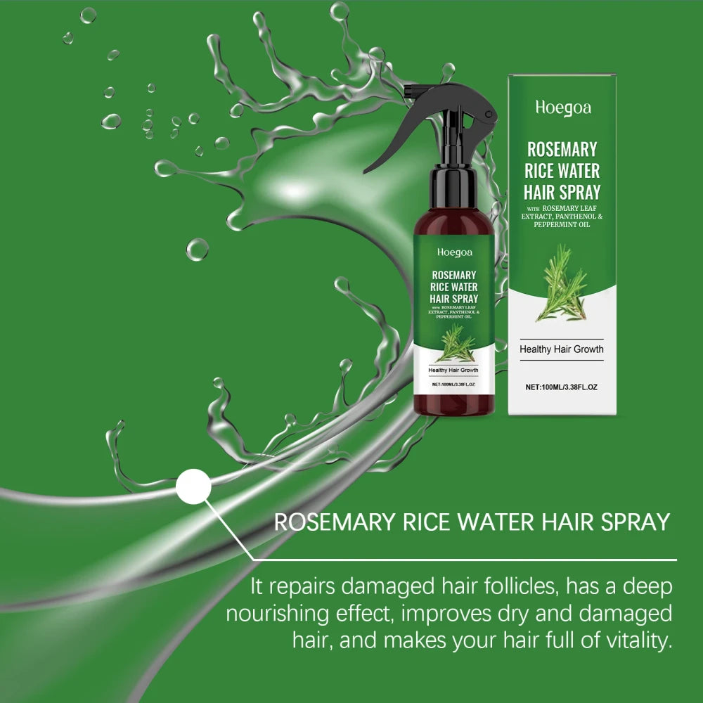 Rosemary and Rice Water Hair Growth Mist